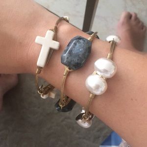 Bourbon and bowties set of 3 brand new bracelets